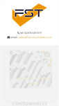 Mobile Screenshot of fstconsumables.com