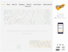 Tablet Screenshot of fstconsumables.com